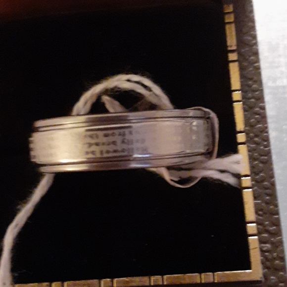 NWT🙏 Spinner Lords Prayer Ring Size 8.25 Left - Picture 2 of 8
